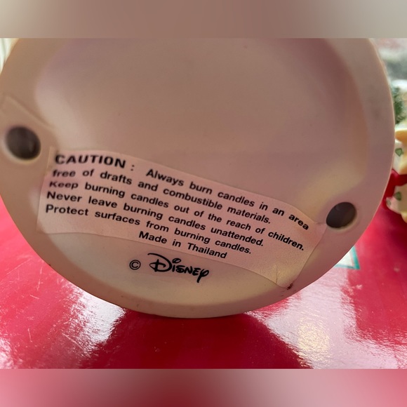 Mickey’s season of song taper candleholders Christmas Mickey & Minnie Disney ‘97 - Picture 15 of 16
